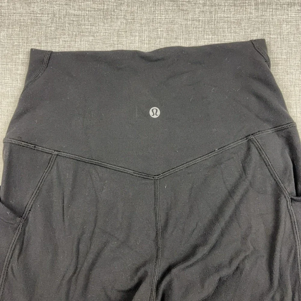 Lululemon Align High Rise Pants Womens 6 Black 25